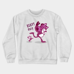 Heavy duty (pink) Crewneck Sweatshirt